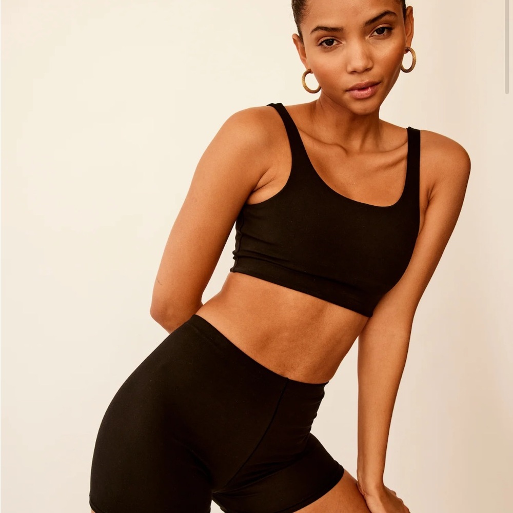 Savannah Morrow Basics Black Sports Bra